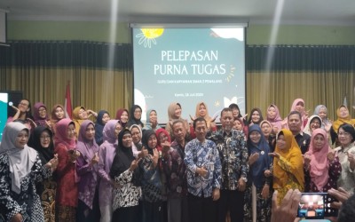 Pelepasan Purna Tugas Guru dan Karyawan