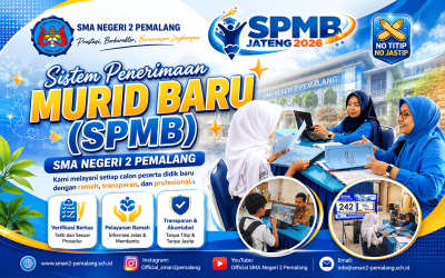 Verifikasi Berkas SPMB 2026 SMA Negeri 2 Pemalang Berjalan Lancar dan Tertib