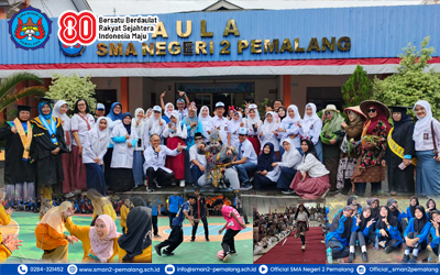 SMA Negeri 2 Pemalang Gelar Lomba Seru dan Karnaval Kostum Nostalgia Sekolah Rayakan HUT RI ke-80 Tahun 2025