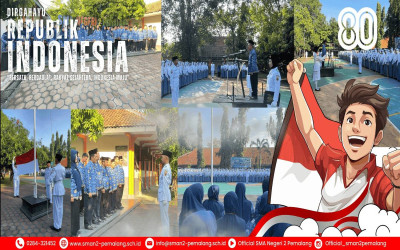 SMA Negeri 2 Pemalang Gelar Upacara Peringatan HUT RI ke-80 dengan Khidmat