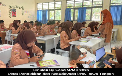 SMA Negeri 2 Pemalang Gelar Simulasi Uji Coba SPMB Bersama Dinas Pendidikan dan Kebudayaan Provinsi Jawa Tengah