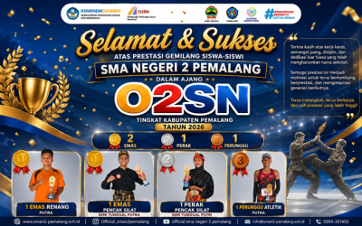 Prestasi Gemilang SMA Negeri 2 Pemalang di Ajang O2SN Tingkat Kabupaten Pemalang Tahun 2026