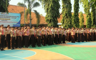 Kobarkan Semangat Pramuka di Sekolah Kita dalam kegiatan Gelora Pramuka