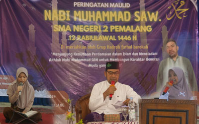 SMA Negeri 2 Pemalang Peringati Maulid Nabi Muhammad SAW dan Gelar Lomba Story Telling