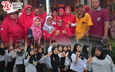 Jalan Sehat Merdeka SMAN 2 Pemalang Rayakan HUT RI ke-79 dengan Semangat Kebersamaan